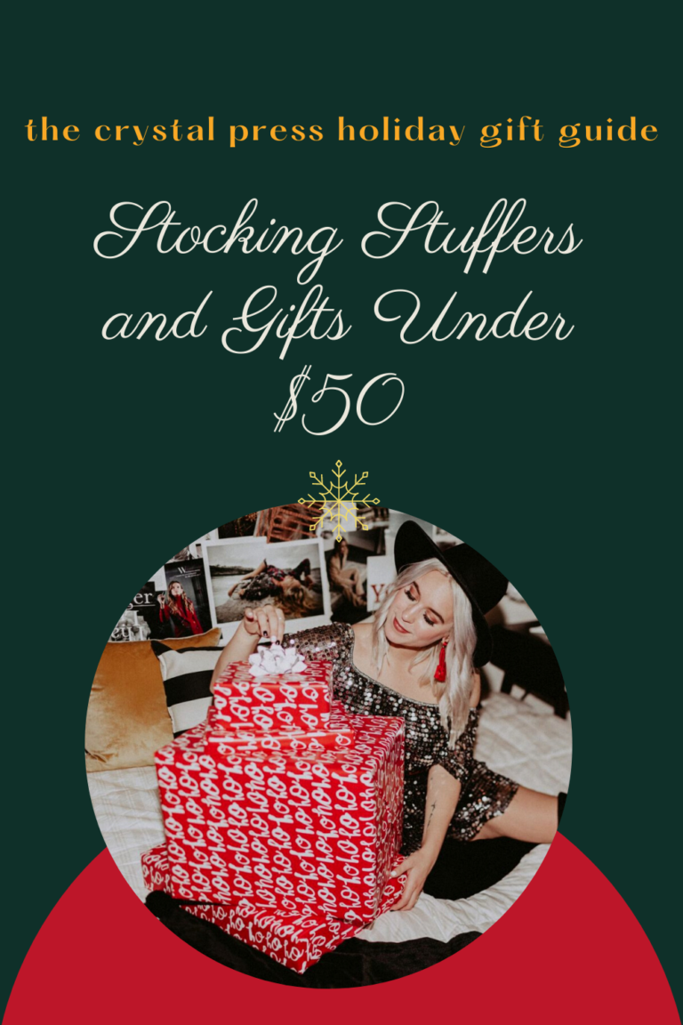 Holiday Gift Ideas: Gifts Under $50 & Stocking Stuffers | The Crystal ...